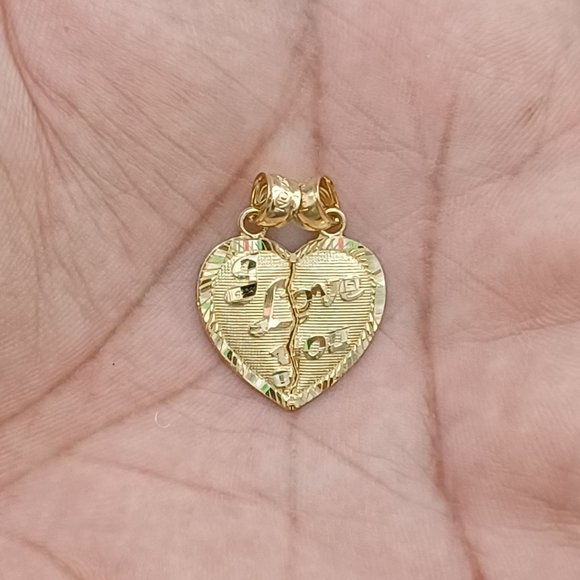 10kt Real Gold Heart Pendant